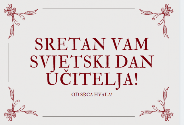 Svjetski dan učitelja