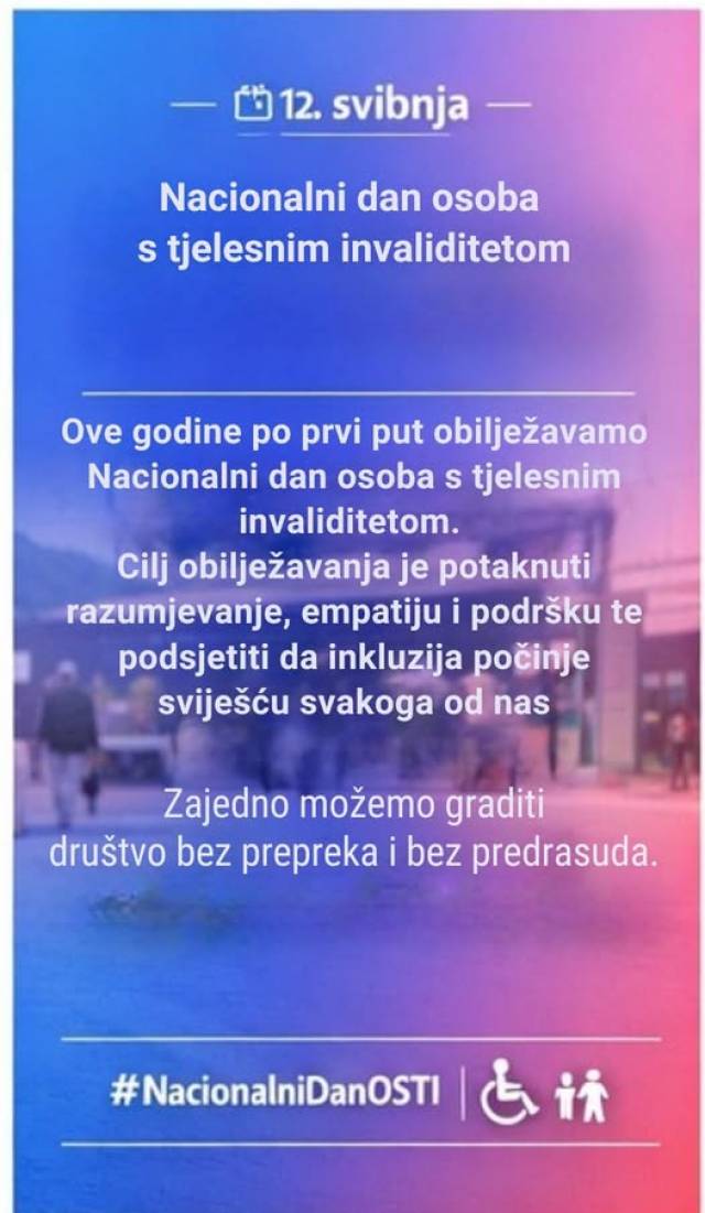 Nacionalni dan osoba s tjelesnim invaliditetom