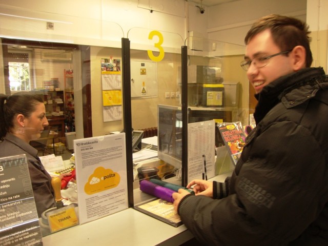 U ovom tjednu Klubaši posjetili i poštu