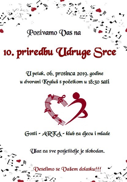 10. priredba Udruge Srce